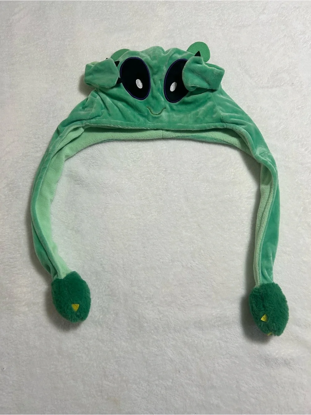 Da Chien Toy Green Alien Plush Hat Kawaii Y2K Festival Costume